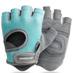 VINSGUIR Workout Gloves for Women and Men, Breathable Weight Lifting Gloves for Gym Exercise, Fitness, Training, and Cycling, with Excellent Grip and Cushion Pads