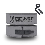 Beast Power Gear Weight Lifting Belt Lever Buckle 10MM 13MM Thick & 4 Inches Free Strap Weightlifting, Powerlifting, Deadlifts, Squats Men Women