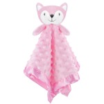 Pro Goleem Loveys for Babies - Soft Security Blanket Baby Snuggle Toy Newborn Stuffed Animals Baby Gifts for Girls, Pink Fox 16 Inch