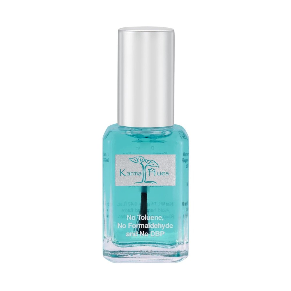 karma organic Natural Nail Polish, Vegan, and Cruelty-Free, No Toluene, No Formaldehyde, No DBP, and Free of TPHP, Base Coat with Garlic