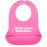 Bella Tunno Wonder Bib - Adjustable Silicone Baby Bibs for Girls, Durable and Waterproof BPA Free Silicone, Little Miss Fabulous