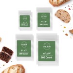 Seal Fresh Assorted Resealable Plastic Bags 600 Pack - Clear Reclosable Variety Pack (3 x 5, 4 x 6, 5 x 7, 6 x 9 Inch) with Zipper Seal for Crafts, Small Parts, Jewelry, Treats, Party Favors