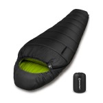 Bessport Mummy Sleeping Bag | 15-45  Extreme 3-4 Season Sleeping Bag for Adults Cold Weather- Warm and Washable, for Hiking Traveling & Outdoor Activities