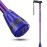 HEALTHBAZAAR All Terrain Walking Cane for Men & Women, Lightweight, Foldable, Adjustable, Shock Absorption, Collapsible Walking Stick for Seniors (Romance Purple)