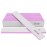 Nail File 100/180 Grit Professional Reusable 12 PCS Double Sides Washable Nail Files for Acrylic and Natural Nails Manicure Tools Suit for Home Salon