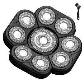 9 Blades Head Shaver Men\'s Electric Shaver Replacement Heads Universal Replacement Blade Head Electric Razor for Men