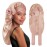 BONNET QUEEN Braid Bonnet Silk Bonnet Foldable Extra Long Wrap for Braids Satin Bonnets with Tie Band Long Sleep Cap, Champagne