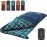 KingCamp Cotton Flannel Sleeping Bag, Envelope Sleeping Bags for Adults Cold Weather, 75x33 Extra Large, Water Resistant Sleeping Bags for Camping Backpacking and Hiking All Seasons, Navy Right 5lbs