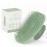 ecoed Scalp Massager Shampoo Brush,Scalp Scrubber for Dandruff Removal, Scalp Care Hair Brush Wet & Dry detangler for Men and Women.Suitable for Short Medium Hair(Green)
