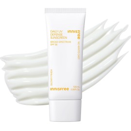 Innisfree Daily UV Defense SPF 36 Jumbo - Korean Face Sunscreen, Invisible Finish, Broad Spectrum, No White Cast, Lightweight, Hydrating