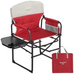 SUNNYFEEL Camping Directors Chair, Heavy Duty,Oversized Portable Folding Chair with Side Table, Pocket for Beach, Fishing,Trip,Picnic,Lawn,Concert Outdoor Foldable Camp Chairs