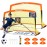 Dimples Excel Soccer Goals Kids Net for Backyard 7x5, 5x3.6, 4x3, 3x2.2 FT