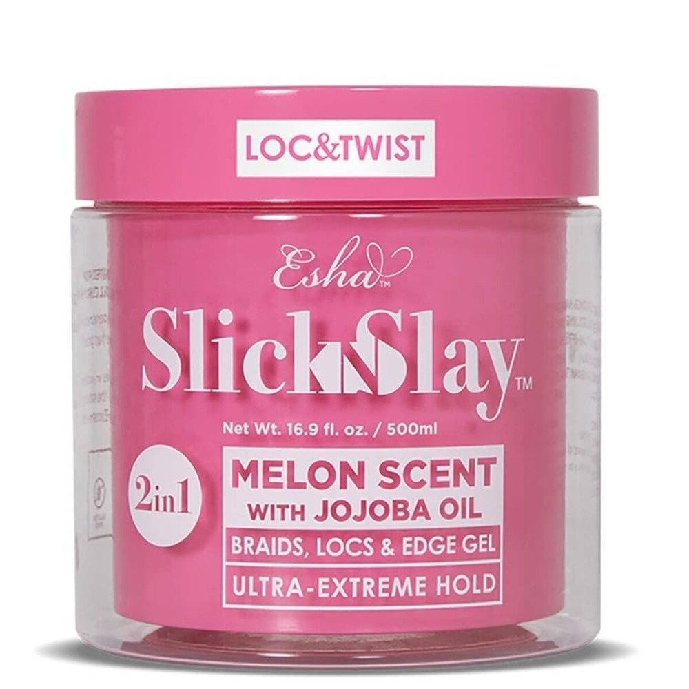 Esha Slick N Slay Braiding Gel (17 Oz., MELON)