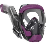 Seaview 180 V3 Full Face Snorkel Mask Adult- The V3 is The Perfect Snorkeling Gear for Adults- Snorkel Mask with 180 Panoramic Viewing and Up to 600% Easier Breathing- Patented Flowtech Air Intake