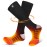 Upgraded Rechargeable Electric Heated Socks,7.4V 2200mAh Battery Powered Cold Weather Heat Socks for Men Women,Outdoor Riding Camping Hiking Motorcycle Skiing Warm Winter Socks L