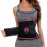 MERMAID\'S MYSTERY Waist Trimmer with Back Support Bars - Sweat Enhancing Fitness Belt for Men & Women - Extra Core Comfort & Premium Quality - Pink S