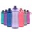 Pogo 18oz Plastic Water Bottle with Chug Lid and Carry Handle, Reusable, BPA Free, Dishwasher Safe, Perfect for Travel, School, Outdoors, and Gym, Lilac