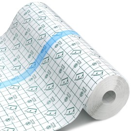 Transparent Dressing Adhesive Bandage Waterproof Clear Adhesive Bandages Stretch Tape for Tattoos Swimming (10 Inch x 10.9 Yard)