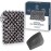 Zylark 316L Cast Iron Scrubber + Scraper Tool - Pan Cleaner Scrubber with Silicone Insert - Cast Iron Cleaning Kit - Chainmail Scrubber for Cookware