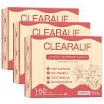 CLEARALIF Laundry Detergent Sheets Up to 160 Loads, Magnolia - Great For Travel,Apartments, Dorms,Laundry Detergent Strips Eco Friendly & Hypoallergenic - 3 PACK