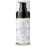The Natural and Organic Family Kids Foaming Face Wash - Clean and Gentle Face Wash for Kids and Preteens - Made in the UK - Unscented