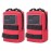2 Pack Molle Pouches - Tactical Compact Water-Resistant EDC Pouch (Red)