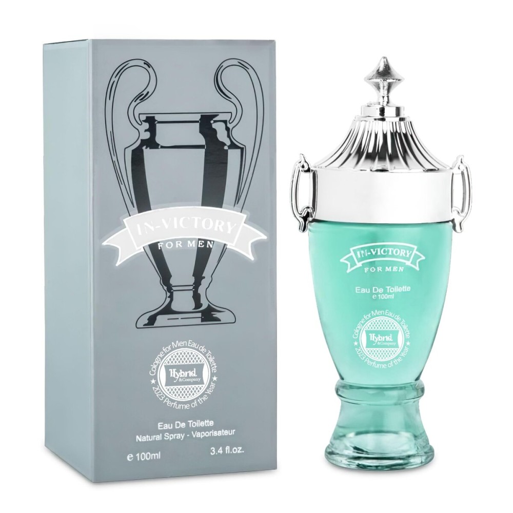 Hybrid & Company In Victory for Men Toilette Natural Spray Masculine Scent, 3.4 Fl Oz