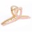 Big Hair Claw Clips Butterfly Barrettes Claw Clips for Women Lattice Design Acetate Claw Clips Metal Hair Clip for Girls Large Hair Accessories for Long Thick Hair (Pink)
