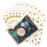 COQOFA 100 Pcs Star Printed Sealable Gift Wrap Cello Cellophane Bags Self sealing Adhensive Treat Bags Party Favor bags (5x7inch, Gold)