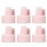 [6-Count] Papablic Duckbill Valves Compatible with Spectra and Medela, Replaceable Duckbill Valves for Spectra S1 S2 valves and Medela Pump in Style, BPA/DEHP Free Pink