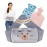 Hot Water Bag,Hot Water Bottle Rubber Warm Water Bag Pouch with Soft Waist Cover for Neck and Shoulder, Back,Hand, Legs, Waist Warm