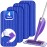 Reusable Mop Pads Compatible with Swiffer Wet Jet, Wet Jet Pads Refills for Swiffer Mop, Microfiber Replacement Pads for Hardwood Floor Cleaning, Dry Wet Mopping Cloths for 12 Wet Jet Refill, 4 Pack