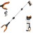 43 Extra Long Grabber Tool, Foldable Grabbers for Elderly Grab It Reaching Tool with Rotating Jaw +Magnets, 4 Wide Claw Opening Reacher Grabber Pickup Tool, Grabber Reacher Tool Heavy Duty