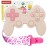 Cool Remote Game Control Teething Toy for Babies 0-6 6-12 Months,Game Controller Teether for Gamer Parents,Baby\'s First Valentines Day Gifts,Silicone Remote Chew ToysPink