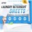 ACTIVE Laundry Detergent Sheets Eco Washing Strips - 80 Loads, Free & Clear Liquidless Clothes Washer Sheet, Zero Waste Travel Laundry Strip, Dissolvable Space Saving Sheets For HE - Fragrance Free