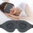 ZGGCD Sleep Mask for Side Sleeper, Light Blocking Sleeping Eye Mask for Women Men, 3D Contoured Cup Night Blindfold, Luxury Eye Cover Eyeshade with Adjustable Strap for Travel, Nap, Grey