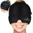 Gel Ice Migraine Headache Relief Cap, Adjustable Headache Cap Migraine with Drawstring Fits All Heads, Cold Compression Migraine Relief Cap for Tension, Stress, Sinus, Puffy Eyes, Hot/Cold Therapy