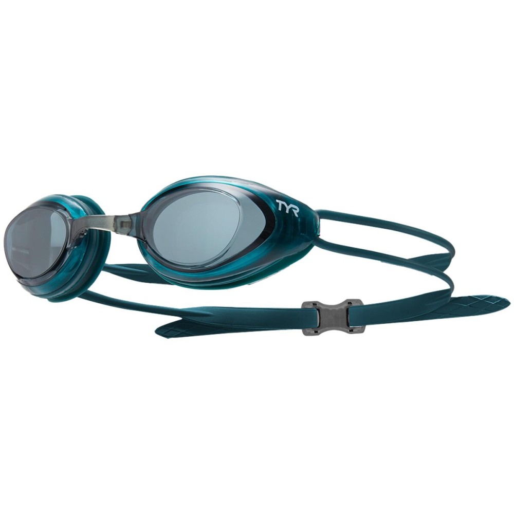 TYR Adult Blackhawk Swim Goggles - Smoke