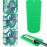 Shappy 2 Pieces Curling Iron Travel Case Cover Heat Resistant Flat Iron Holder Case Sleeve Neoprene Straightener Holder and Silicone Hot Tools Flat Bag(Frond Style)