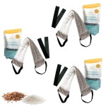 Versatile Microwavable Heating Pads for Neck Pain Relief, Back Pain, and Shoulder Pain Relief - Microwave Heating Pad for Cramps and Muscle Relief, Hot and Cold Reusable Pad - 3 Packs