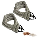 Microwavable Heating Pads for Neck Pain Relief, Back Pain, Shoulder Pain Relief - Microwave Heating Pad for Cramps and Muscle Relief, Hands- Free Heat Pack for Tense Muscle - 2 Packs