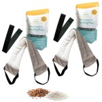 Versatile Microwavable Heating Pads for Neck Pain Relief, Back Pain, and Shoulder Pain Relief - Microwave Heating Pad for Cramps and Muscle Relief, Hot and Cold Reusable Pad - 2 Packs