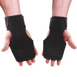 TAVIEW Lifting Wrist Straps for Olympic Weightlifting, Powerlifting, Bodybuilding, Functional Strength Training, for Crossfit - Heavy-Duty Cotton Wrist Wraps, Pair