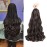 French Curly Braiding Hair 24 Inch 8 Packs Bouncy Braiding Hair - Loose Wavy Synthetic Hair Extensions for Black Women(24 inch 8 packs, 4)