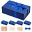 LIFELUM Gift Boxes 5 Pack 13.85 x 8.35 x 4.45 inch, Large Gift Box for Presents with Ribbon,Card,Shredded Paper Filler