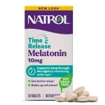 Natrol Advanced Sleep Melatonin 10mg, Dietary Supplement for Restful Sleep, Time Release Melatonin Tablets, 30 Time-Release Tablets, 30 Day Supply (Pack of 12)