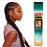 Sensationnel X-pression prestretched braiding hair - 3x braid 58 inch all kanekalon flame retardant synthetic braid for box braids and twists (2 pack, 3T1B/MINT/LMINT)