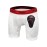 Youper Boys Youth Padded Sliding Shorts with Soft Protective Athletic Cup for Baseball, Football, Lacrosse (White Red, X-Small)