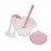 Nuby Garden Fresh Mash N\' Feed Bowl with Spoon and Food Masher - Pink