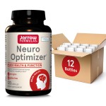 Jarrow Formulas Neuro Optimizer with 7 Neuro-Nutrient Ingredients, Dietary Supplement for Brain Health and Antioxidant Support, 120 Capsules, 30 Day Supply, Pack of 12